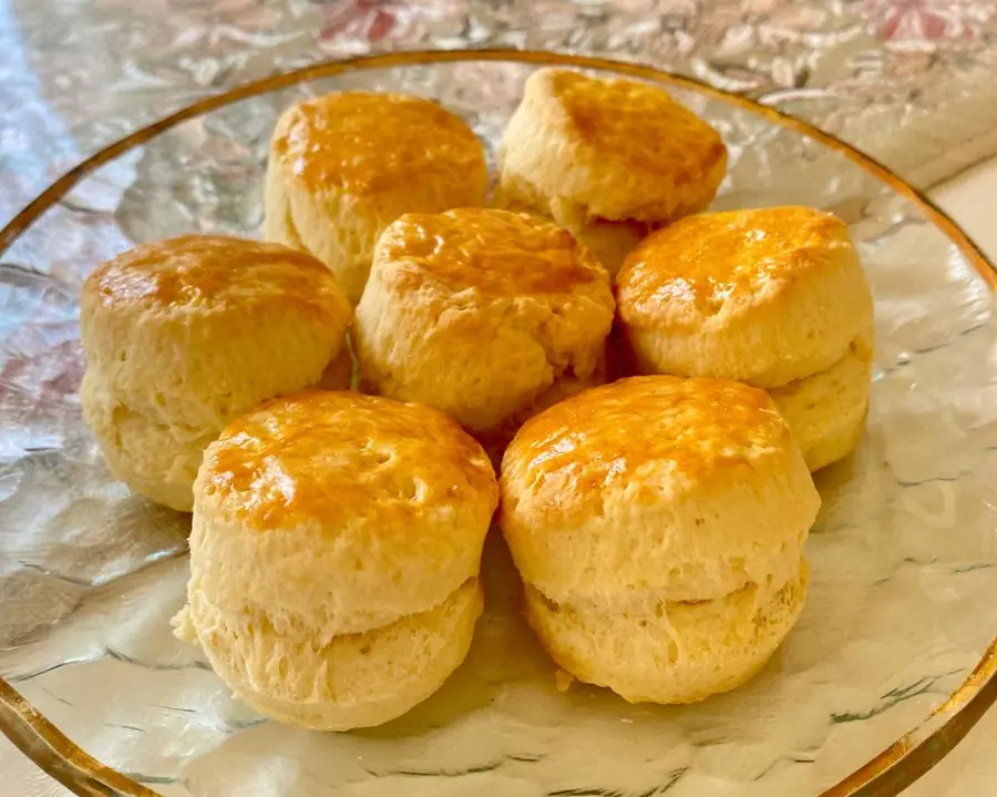 A must try! Explosion delicious! Evaporated milk scones! 【Air Fryer Scone】