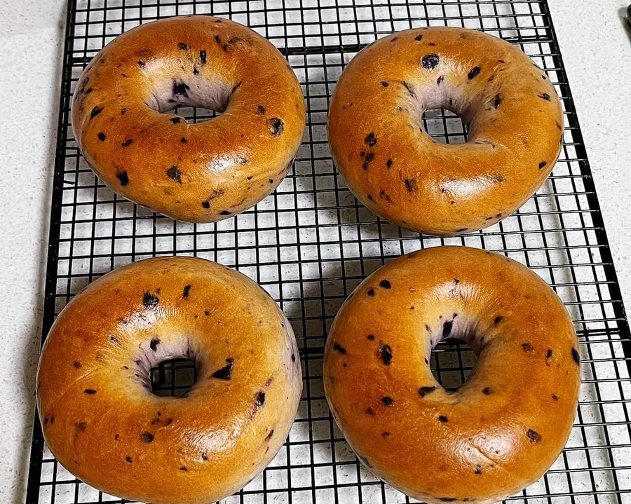 Blueberry Bagels No Sugar and No Oils (Regular & Whole Wheat) step 0