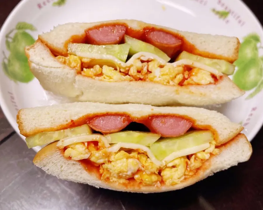 Simple and Quick Sandwich Nutritious Breakfast Egg Cheese - Western Cuisine (23) step 0