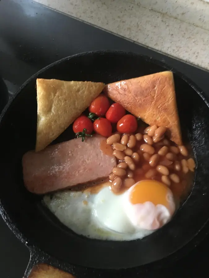 Super fast hand English breakfast for a week step 0