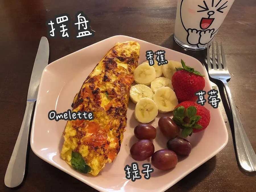 【Study Abroad Party Kitchen】Western-style breakfast, omelette, omelette