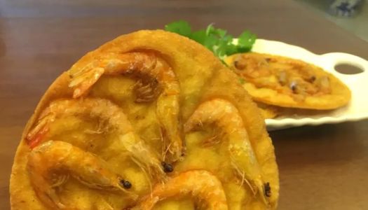 Zhanjiang famous snack ~ fried shrimp cake