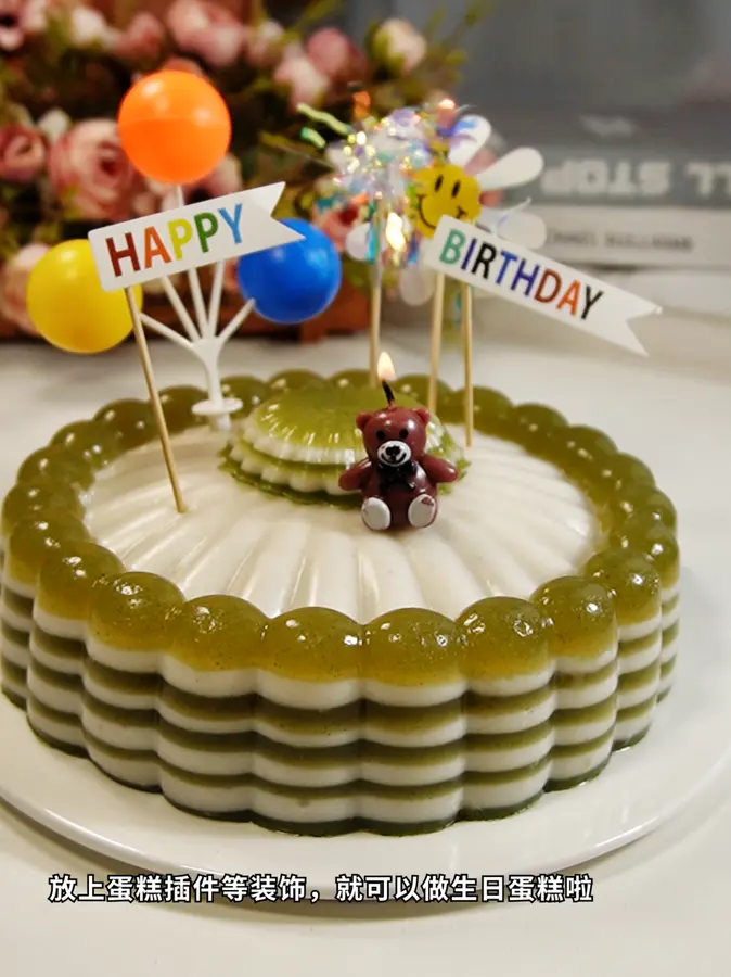 A cake that is more suitable for the physique of Guangdong babies, colorful coconut water mille-feuille cake step 0